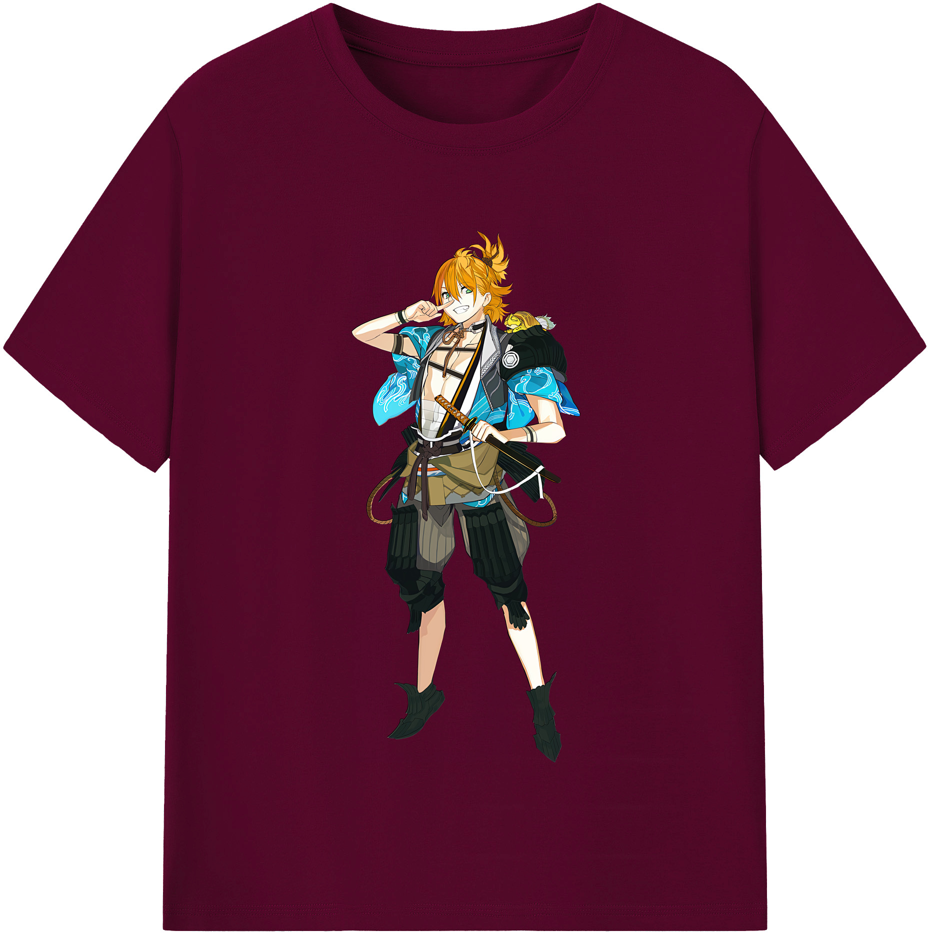 （画像用） 刀剣乱舞 Touken Ranbu レディースカジュアルプリントTシャツ（綿100％）